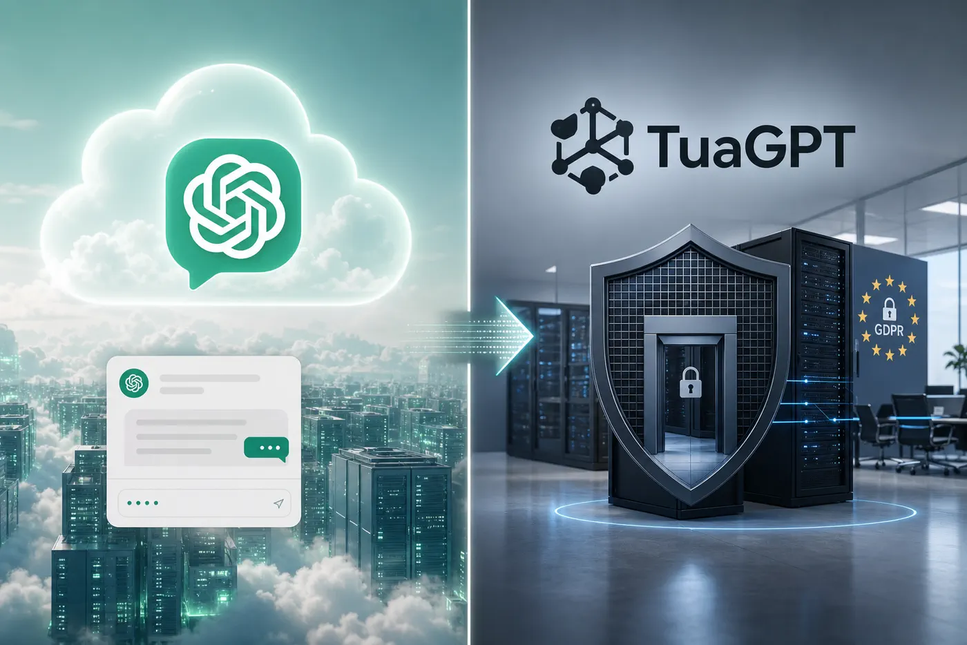 Alternativa a ChatGPT in azienda: AI privata e GDPR