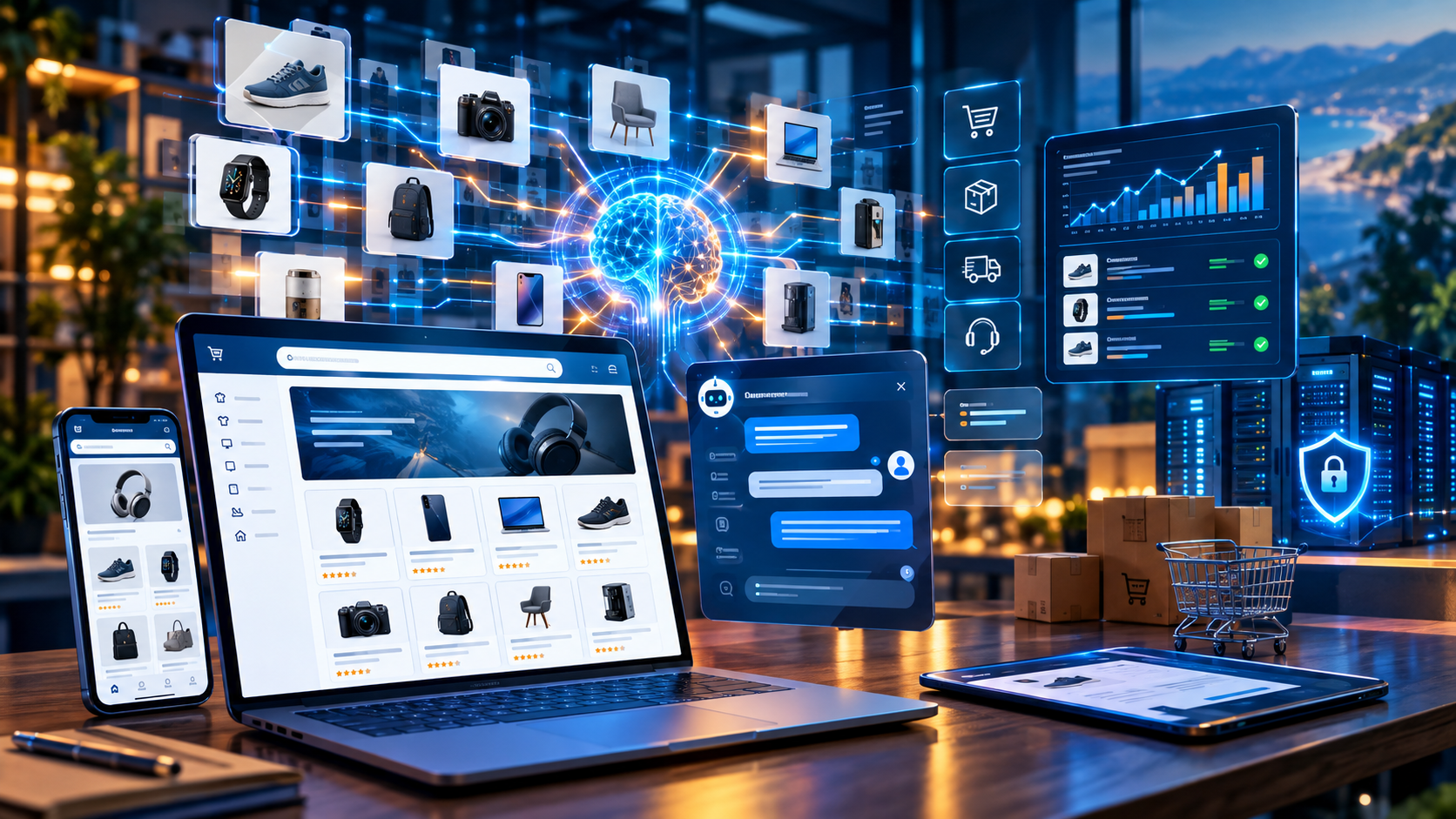 Chatbot e-commerce su catalogo prodotti con TuaGPT e retrieval mirato
